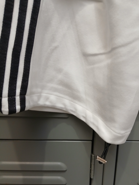 New! Flooo Loose Wide Leg Striped White W/Black Barrel Sweats Size M - Picture 7 of 8